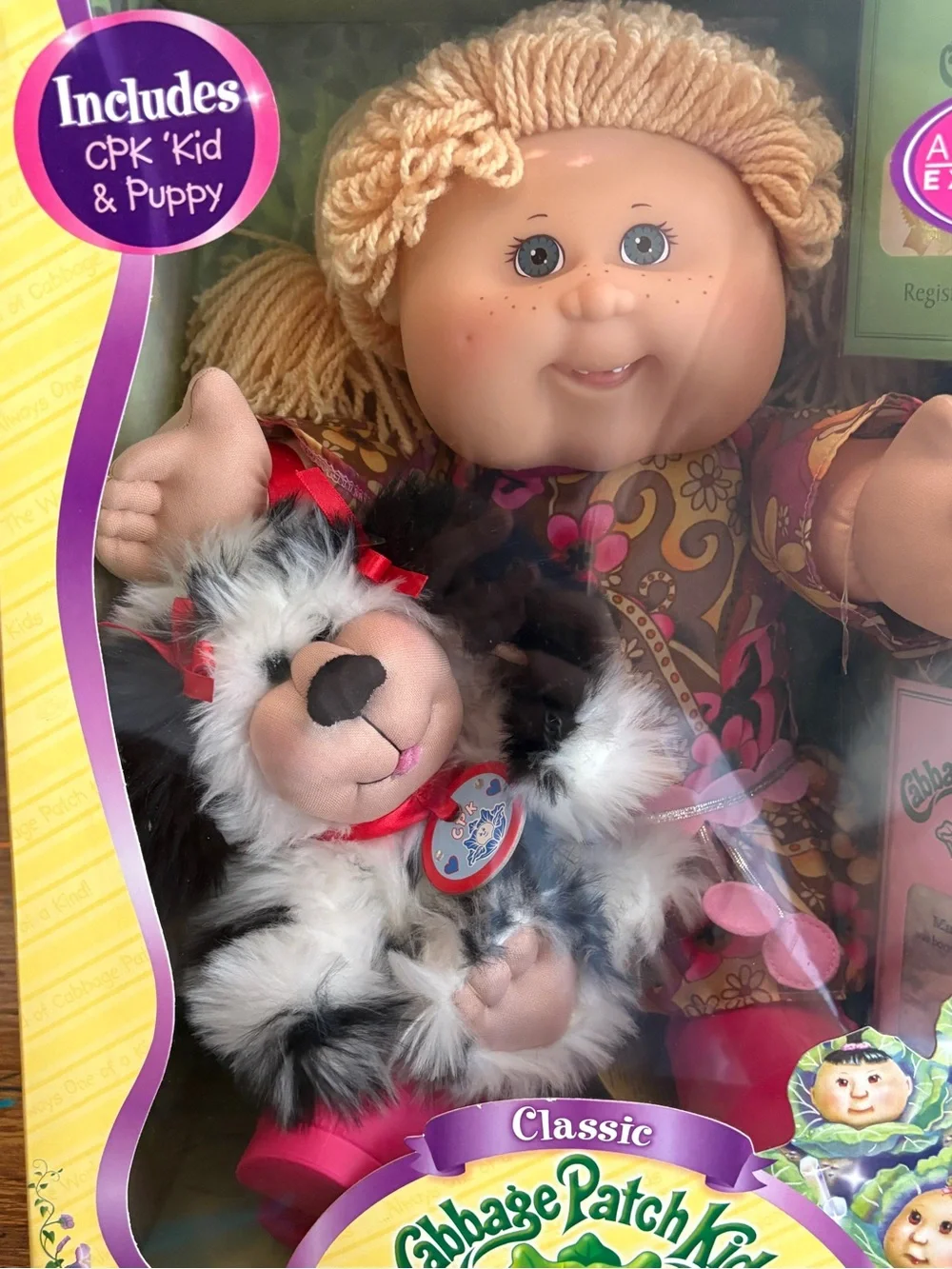 Cabbage Patch Kids CPK Kids & Puppy Set
